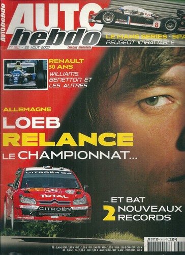 Auto hebdo 1611 2007 - auto,