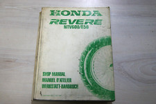 Honda NTV 650 Revere Manuel