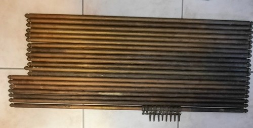 Anciennes tringles tapis - tringles, de