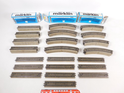 Märklin 70x rail droit - 70x,