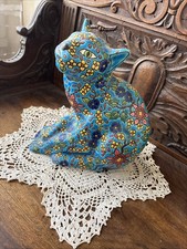 Statu Chat En Céramique