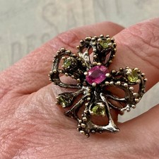 ANCIENNE BAGUE  ARGENT MASSIF