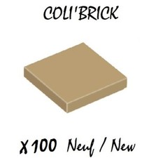 Lego 3068b - 100x Plaque Lisse