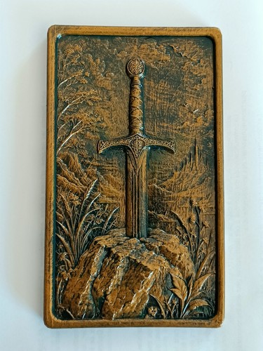 Bas relief excalibur - relief,