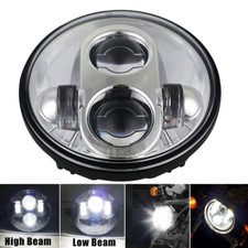 5,75" LED Phare de projecteur de moto Feux de route et bas pour Harley Triumph