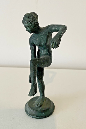 Statuette bronze - statuette, en