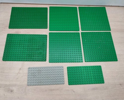 Lego lot 8 plaques fines - :,