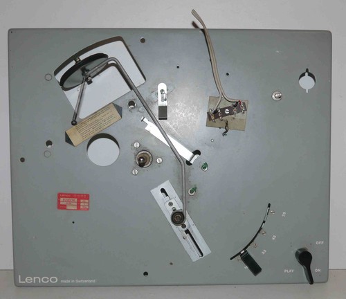 Châssis platine disques - , lenco