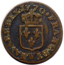 Louis XV Liard à la vieille