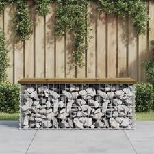 Banc Jardin Design Gabion