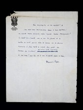 Daniel ROPS - lettre autographe signée