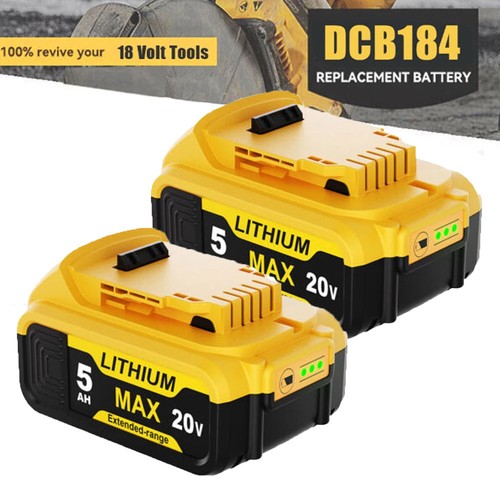 2pcs 18v batterie - 5.0, ah