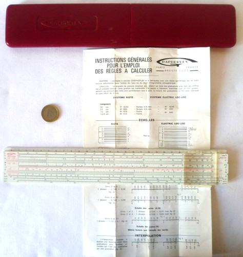 Ancienne règle calcul - ancienne, À