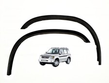 Noir Mat Extensions d'aile Set AV et AR pour MITSUBISHI PAJERO PININ 1998-2007