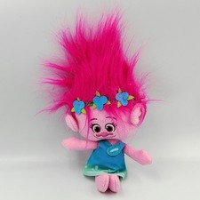 Peluche Trolls rose bleu