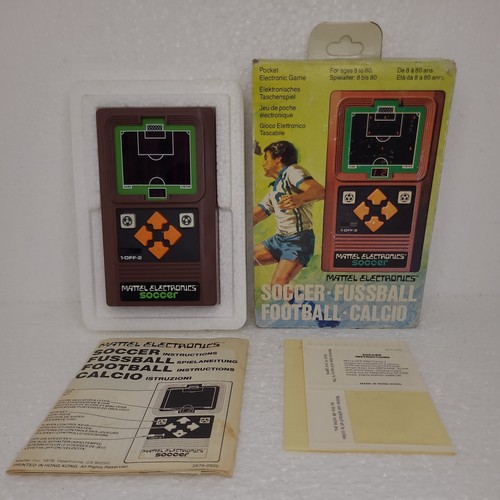 Jeu mattel electronics soccer - mattel,