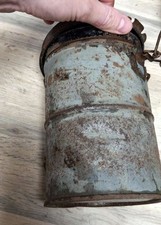 Boitier de masque à gaz allemand ledermaske GM1917 ww1