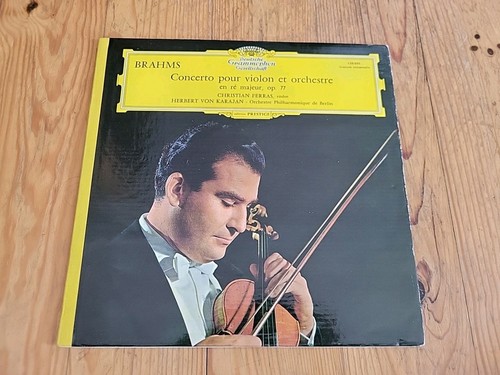 Vinyle 33t brahms concerto - 33t,