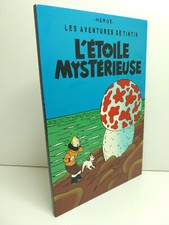 Tableau en bois laqué -  Tintin - L'Étoile Mystérieuse