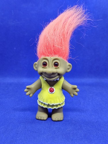 Poupée troll vintage robe - troll,