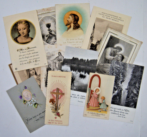 Images pieuses lot 12 - images,