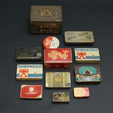 12x Boîtes Antique Rheingold