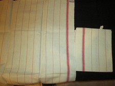 torchon toile métis écru et