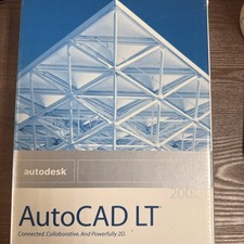 Autodesk LT AutoCAD 2002 Manual, CD with Serial Number and Product Key