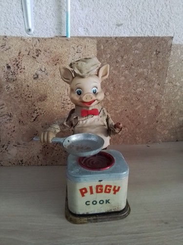 Jouet vintage piggy cook - piggy,