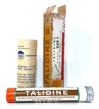 Antique Vintage Talidine Apothecary Pharmaceutical Box Drug