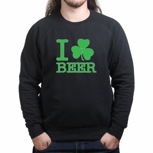 Love irish beer shamrock - beer,