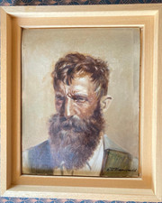 Artiste à identifier - Huile