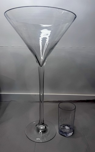 Clear elegant big martini - clear,