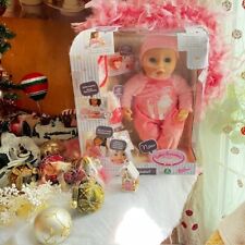 poupee neuve baby annabell zapf creation avec activites a des vrais larmes