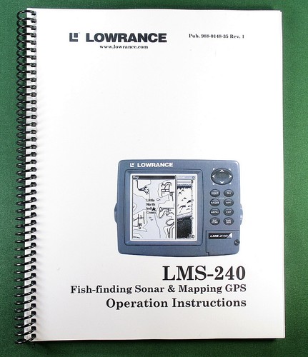 Lowrance lms 240 instruction - lms-240,