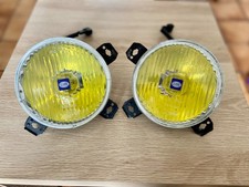 Pair headlight secondary vw golf 2 Mk2 GTI G60 Hella yellows oem French
