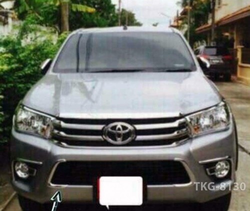Chrome eyelid front bumper - chrome,