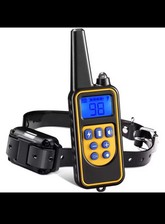 Collier Anti-Aboiement Chien Étanche LCD 880M - Choc, Vibration, Son