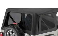 Bestop 58128-35 Set of Black Tinted Window Replacement for Wrangler TJ