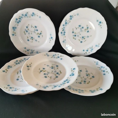 Assiettes dessert - 11,