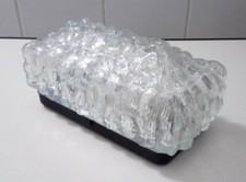 Applique/Lampe verre vintage/design 1960/1970 Hillebrand/Kalmar/Panton/Mouille