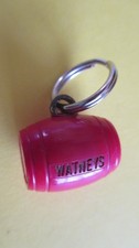 Vintage Keychain, 1960s, WATNEYS Beer Red Barrel