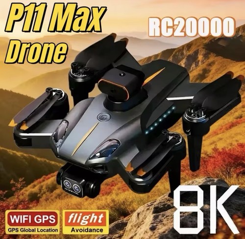 Drone p11 max rc20000 caméra - p11,