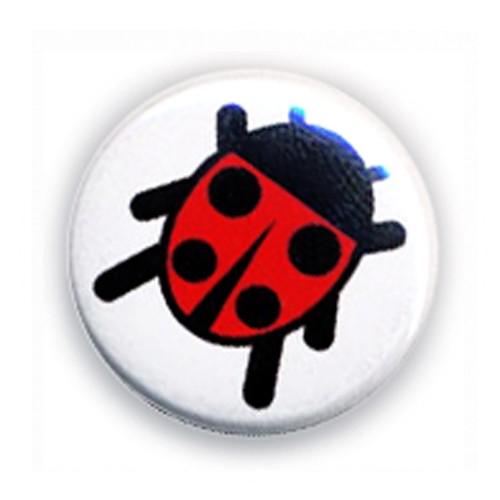 Badge coccinelle ladybug lucky - coccinelle,
