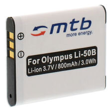 Batterie Li-50b Li50b pour Olympus mju µ TOUGH-6020, TOUGH-8000, TOUGH-8010