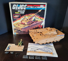 M.B.T. Mauler Tank 1985 MBT G.I. JOE COBRA Original Working COMPLETE w Box