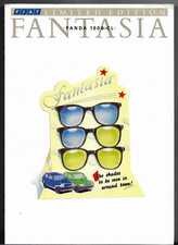 Fiat Panda 1000 CL Fantasia Limited Edition 1988 UK Market Sales Brochure