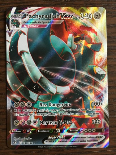 Carte pokémon pachyradjah - pokémon,