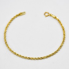 Bracelet femme à cordon tordu