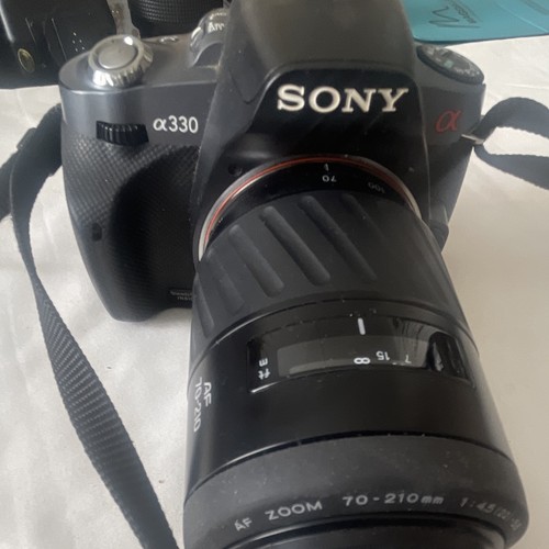 Sony alpha α330 dslr mp - sony,